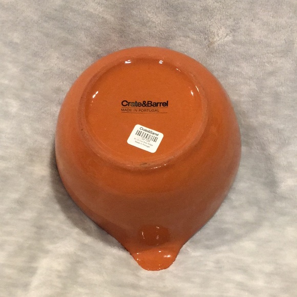 Crate & Barrel Sunflower Juicing Bowl glazed Ceramic Portugal NWT 7.5”x6.5” - Picture 8 of 16